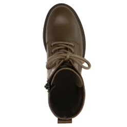 Army Leren Veterlaarsjes^Sacha Cheap