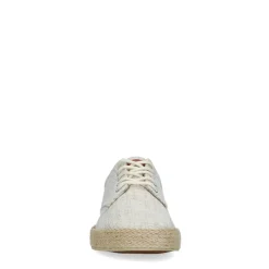 Beige Canvas Sneakers Met Print^Sacha Best