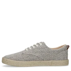 Beige Canvas Sneakers Met All Over Print^Sacha Fashion