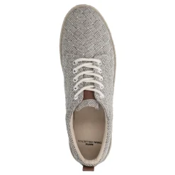 Beige Canvas Sneakers Met All Over Print^Sacha Fashion