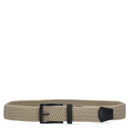 Beige Gevlochten Riem^Sacha Best
