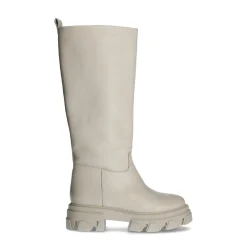 Beige Hoge Boots Met Plateauzool^Sacha Outlet