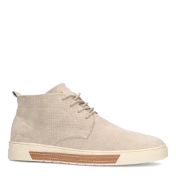 Beige Hoge Leren Sneakers^Sacha Store