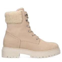Beige Nubuck Veterboots^Sacha Sale