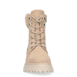 Beige Nubuck Veterboots^Sacha Sale