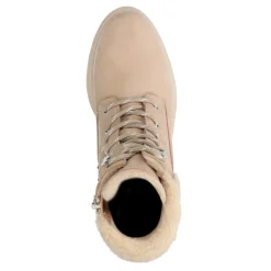 Beige Nubuck Veterboots^Sacha Sale
