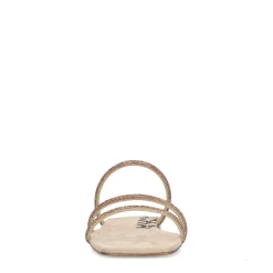 Beige Sandalen Met Strass Bandjes^Sacha Discount