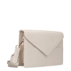 Beige Schoudertas Met Croco Print^Sacha Cheap