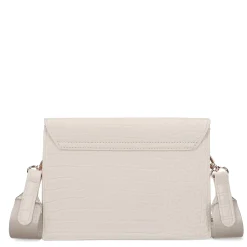 Beige Schoudertas Met Croco Print^Sacha Cheap