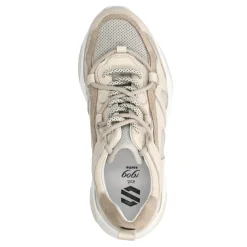 Beige Sneakers Met Dubbele Veter^Sacha Cheap