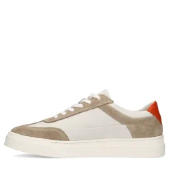 Beige Sneakers Met Suede Details^Sacha Online