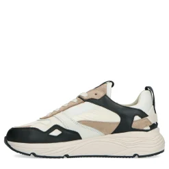 Beige Sneakers Met Zwarte Details^Sacha Cheap