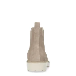 Beige Suede Chelsea Boots^Sacha New