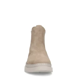 Beige Suede Chelsea Boots^Sacha Best