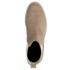 Beige Suede Chelsea Boots^Sacha Best