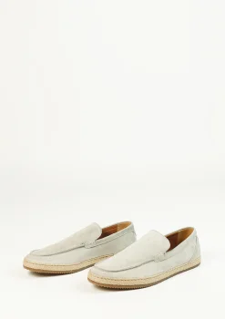 Beige Suede Loafers^Sacha Discount
