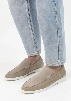 Beige Suede Loafers^Sacha Best Sale