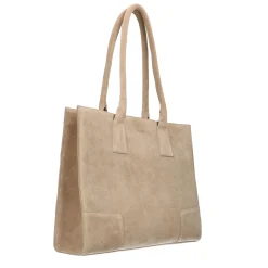 Beige Suede Shopper^Sacha Best