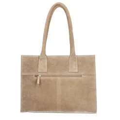 Beige Suede Shopper^Sacha Best