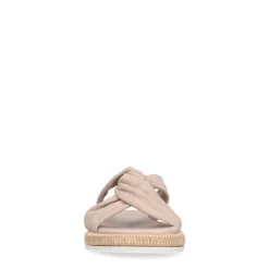 Beige Suede Slippers^Sacha Sale