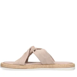 Beige Suede Slippers^Sacha Sale