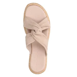 Beige Suede Slippers^Sacha Sale