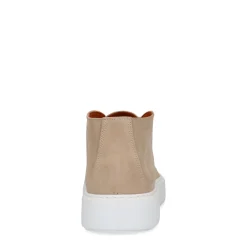 Beige Suede Veterboots^Sacha Cheap
