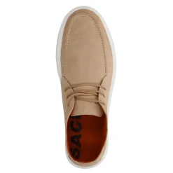 Beige Suede Veterboots^Sacha Cheap