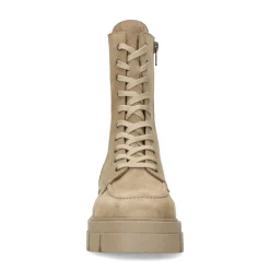 Beige Suede Veterlaarsjes^Sacha Cheap