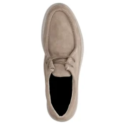 Beige Suede Veterschoenen^Sacha Shop