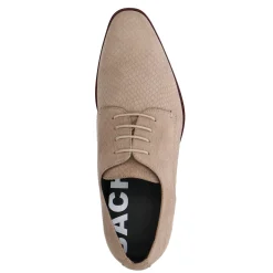 Beige Suede Veterschoenen^Sacha Flash Sale