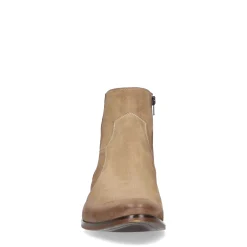 Beige Suede Western Boots^Sacha Clearance