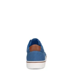 Blauwe Canvas Veterschoenen^Sacha Best Sale