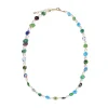 Blauwe Multicolor Kralen Ketting^Sacha Flash Sale