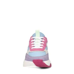 Blauwe Multicolor Suede Sneakers^Sacha Cheap
