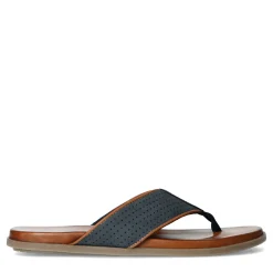 Blauwe Nubuck Slippers^Sacha Cheap