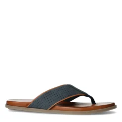 Blauwe Nubuck Slippers^Sacha Cheap