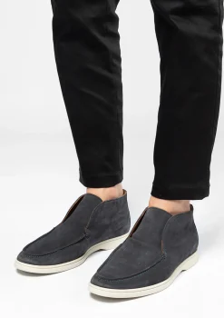 Blauwe Suede Loafers^Sacha Clearance