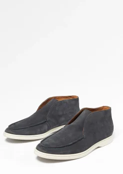 Blauwe Suede Loafers^Sacha Clearance