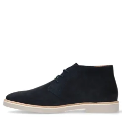 Blauwe Suede Veterschoenen^Sacha Flash Sale