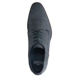 Blauwe Veterschoenen Met Motief^Sacha Cheap