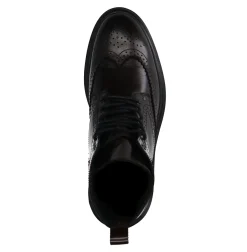 Bordeaux Leren Veterboots^Sacha Best