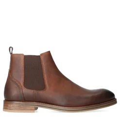 Bruine Leren Chelsea Boots^Sacha Store