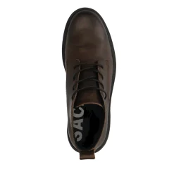 Bruine Leren Veterboots^Sacha Store