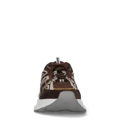 Bruine Nubuck Sneakers Met Suede^Sacha Cheap