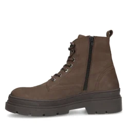 Bruine Nubuck Veterboots^Sacha Fashion