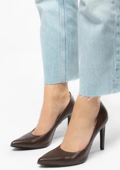 Bruine Pumps^Sacha Clearance