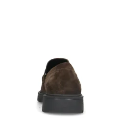 Bruine Suede Loafers^Sacha Discount