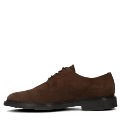 Bruine Suede Veterschoenen^Sacha Online