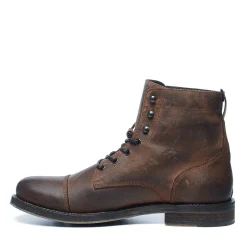 Bruine Veterboots Met Lining^Sacha Store